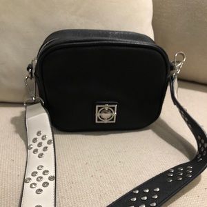 Black Leather Camera Bag